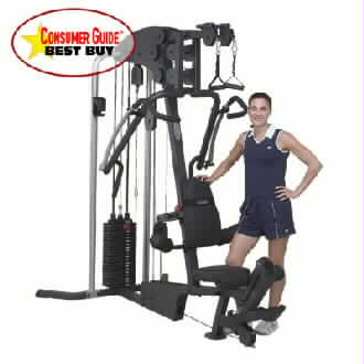 Freedom of movement - Body Solid G4i Multigym